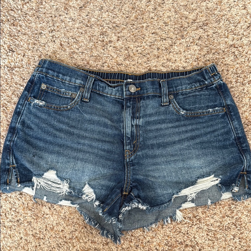 Denim Distressed Women's Shorts